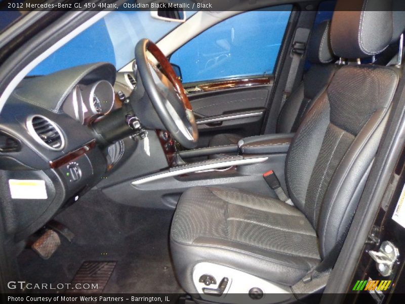Obsidian Black Metallic / Black 2012 Mercedes-Benz GL 450 4Matic