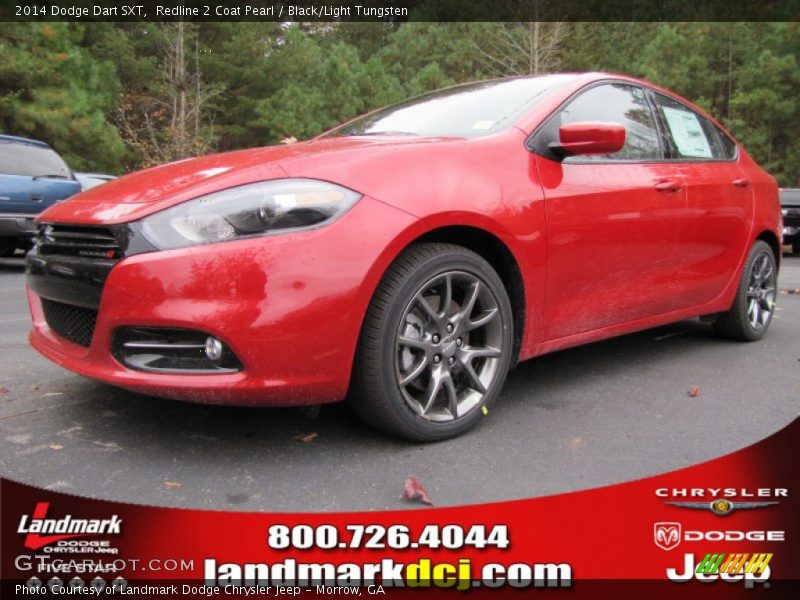 Redline 2 Coat Pearl / Black/Light Tungsten 2014 Dodge Dart SXT