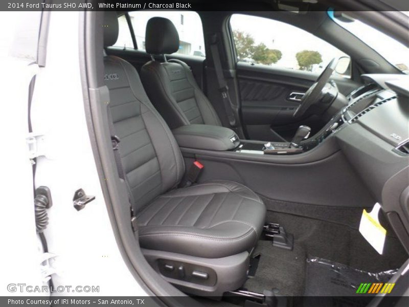 Front Seat of 2014 Taurus SHO AWD