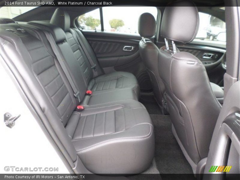 Rear Seat of 2014 Taurus SHO AWD