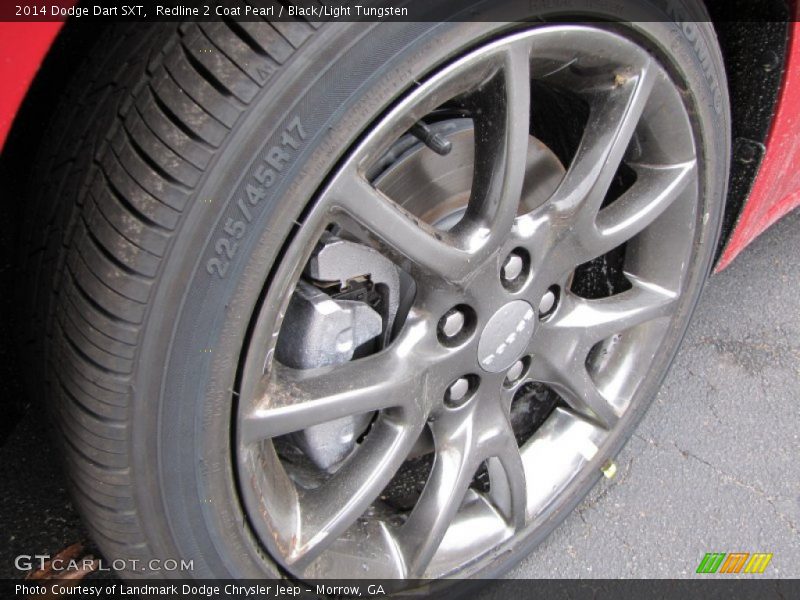 Redline 2 Coat Pearl / Black/Light Tungsten 2014 Dodge Dart SXT
