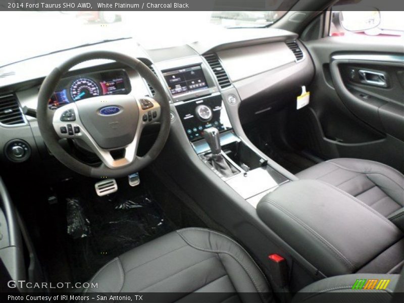 Charcoal Black Interior - 2014 Taurus SHO AWD 