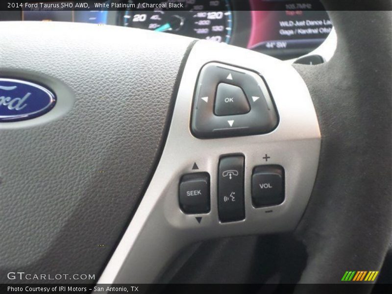 Controls of 2014 Taurus SHO AWD