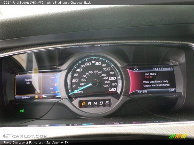  2014 Taurus SHO AWD SHO AWD Gauges
