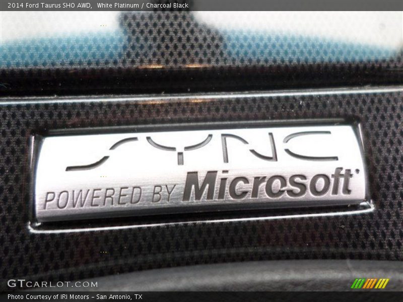 White Platinum / Charcoal Black 2014 Ford Taurus SHO AWD