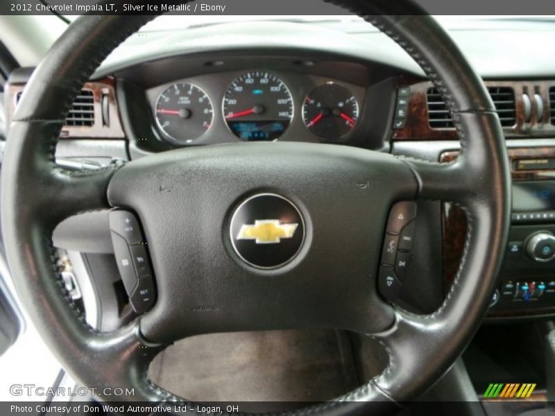 Silver Ice Metallic / Ebony 2012 Chevrolet Impala LT