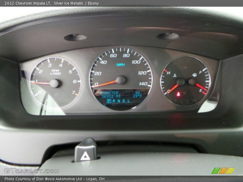 Silver Ice Metallic / Ebony 2012 Chevrolet Impala LT