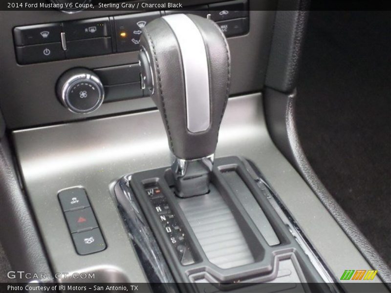 Sterling Gray / Charcoal Black 2014 Ford Mustang V6 Coupe