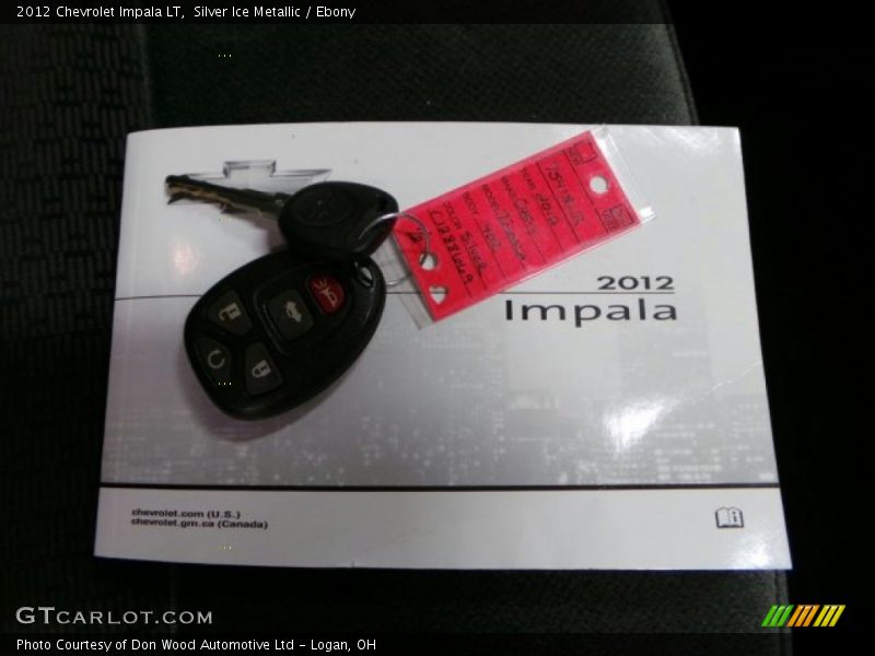 Silver Ice Metallic / Ebony 2012 Chevrolet Impala LT