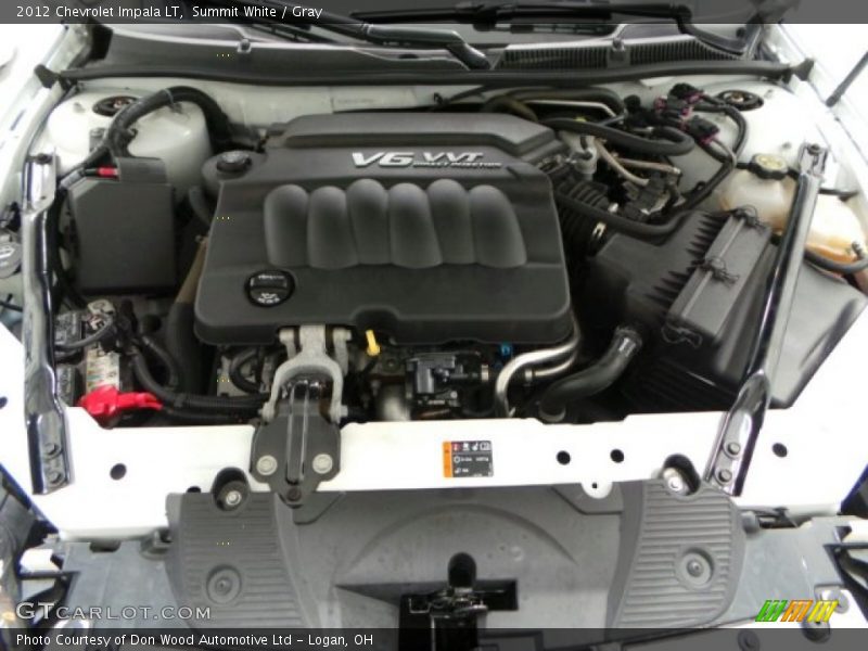 Summit White / Gray 2012 Chevrolet Impala LT