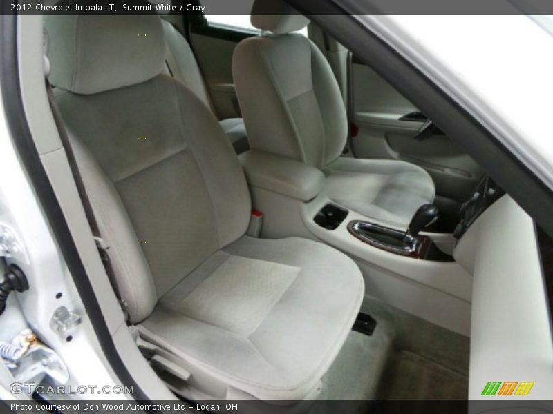 Summit White / Gray 2012 Chevrolet Impala LT