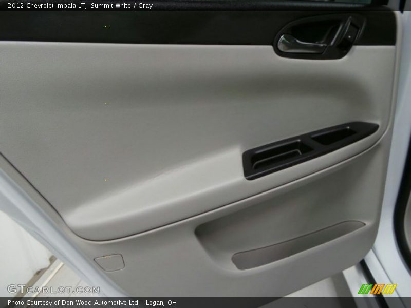 Summit White / Gray 2012 Chevrolet Impala LT