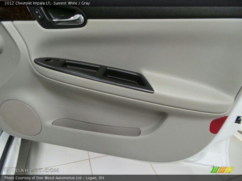 Summit White / Gray 2012 Chevrolet Impala LT
