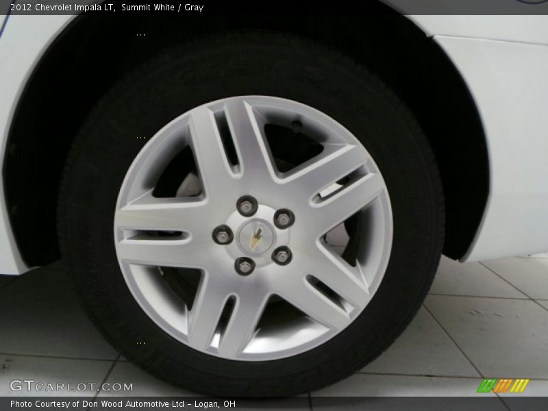 Summit White / Gray 2012 Chevrolet Impala LT