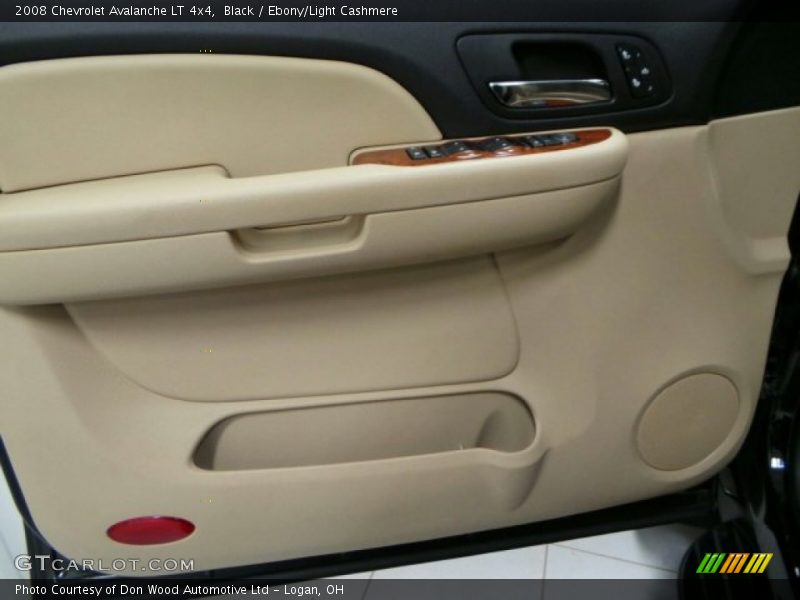 Black / Ebony/Light Cashmere 2008 Chevrolet Avalanche LT 4x4