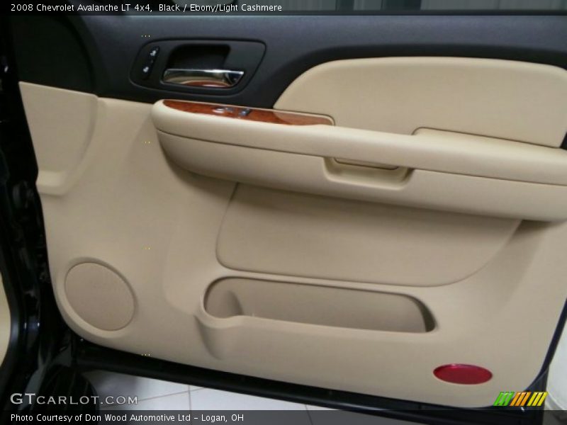 Black / Ebony/Light Cashmere 2008 Chevrolet Avalanche LT 4x4