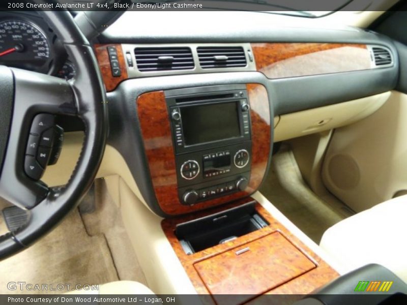 Black / Ebony/Light Cashmere 2008 Chevrolet Avalanche LT 4x4