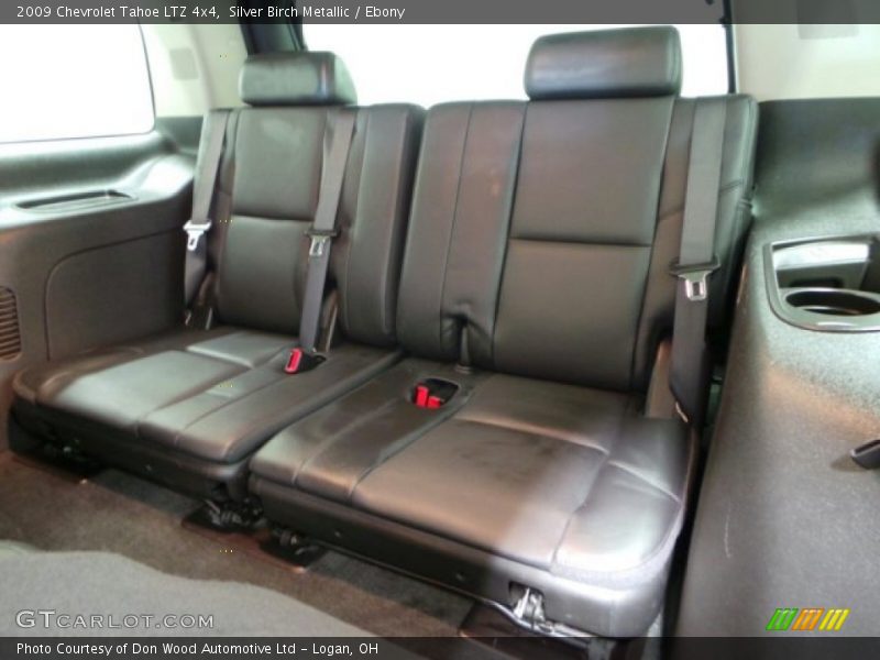Rear Seat of 2009 Tahoe LTZ 4x4