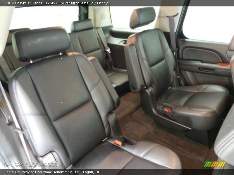 Rear Seat of 2009 Tahoe LTZ 4x4