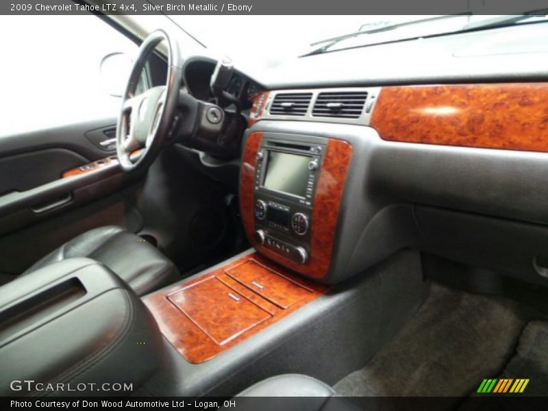 Silver Birch Metallic / Ebony 2009 Chevrolet Tahoe LTZ 4x4