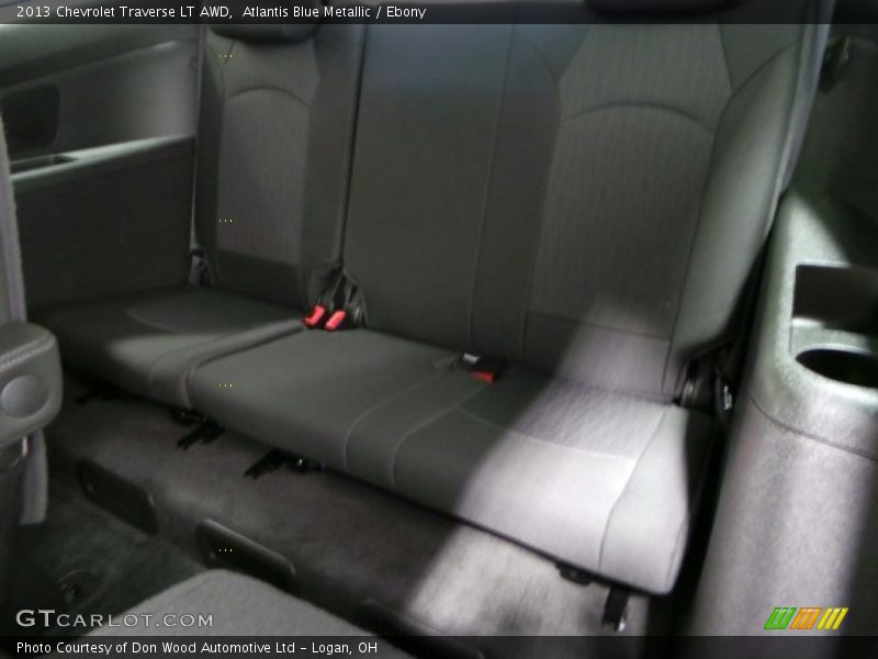 Atlantis Blue Metallic / Ebony 2013 Chevrolet Traverse LT AWD