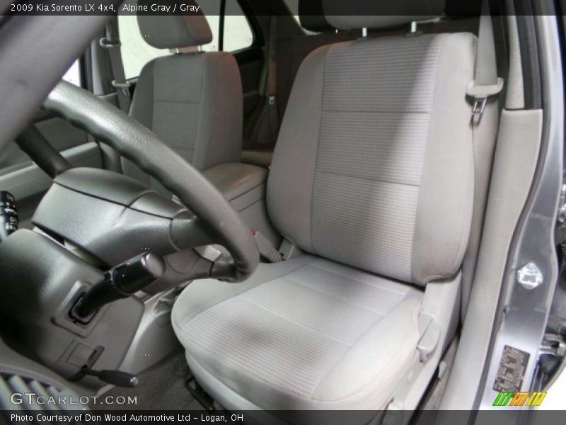 Alpine Gray / Gray 2009 Kia Sorento LX 4x4