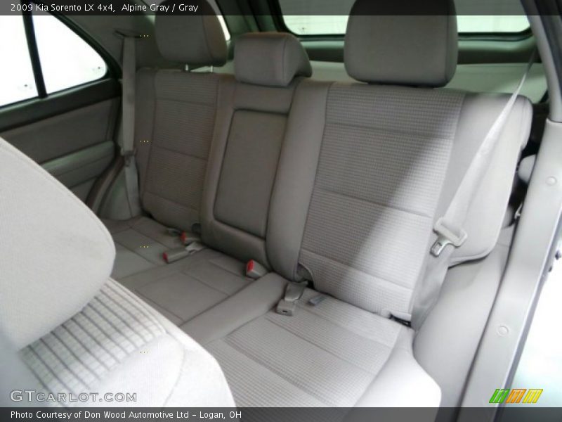 Alpine Gray / Gray 2009 Kia Sorento LX 4x4