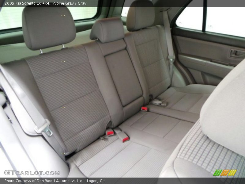 Alpine Gray / Gray 2009 Kia Sorento LX 4x4