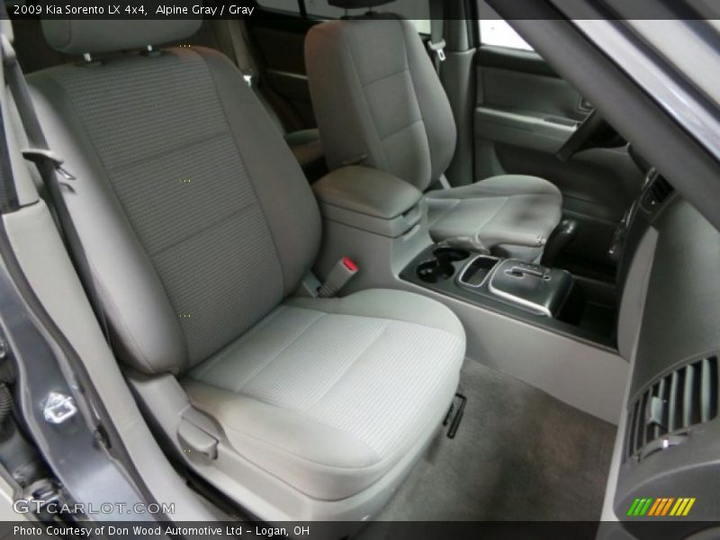 Alpine Gray / Gray 2009 Kia Sorento LX 4x4