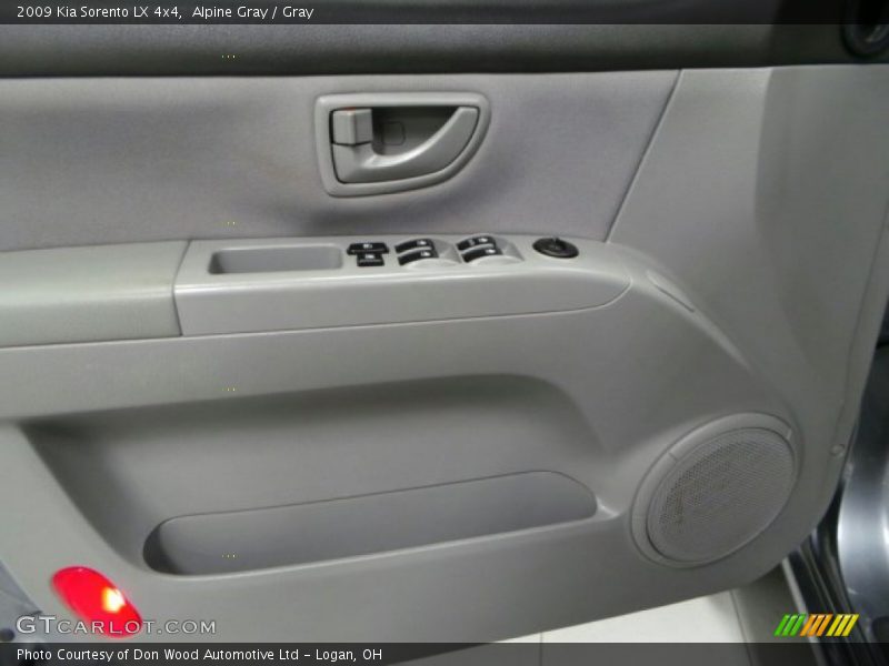 Alpine Gray / Gray 2009 Kia Sorento LX 4x4
