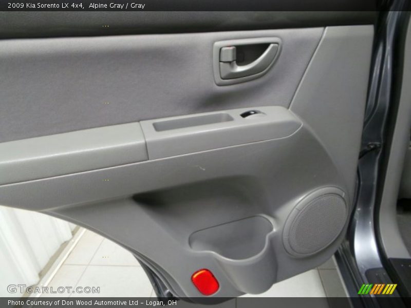 Alpine Gray / Gray 2009 Kia Sorento LX 4x4