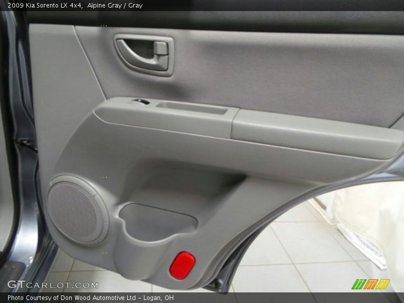 Alpine Gray / Gray 2009 Kia Sorento LX 4x4
