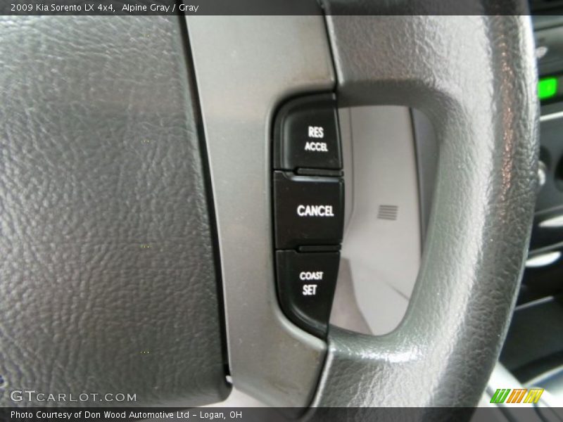 Alpine Gray / Gray 2009 Kia Sorento LX 4x4