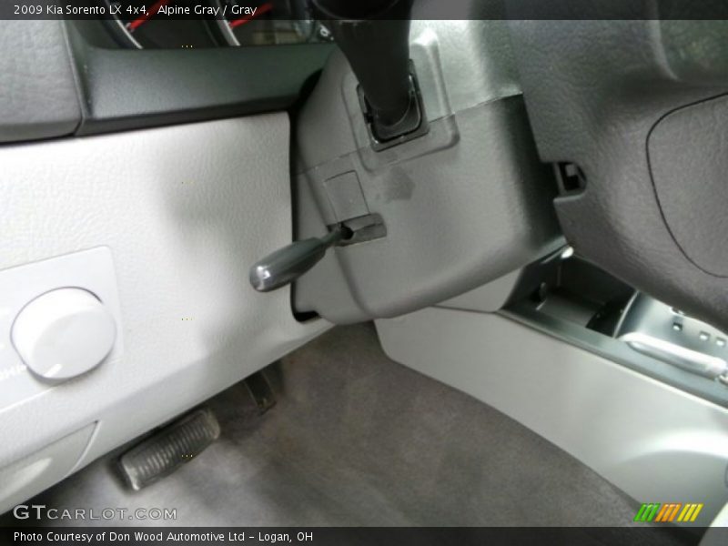 Alpine Gray / Gray 2009 Kia Sorento LX 4x4