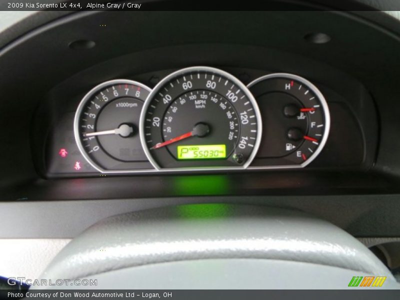Alpine Gray / Gray 2009 Kia Sorento LX 4x4