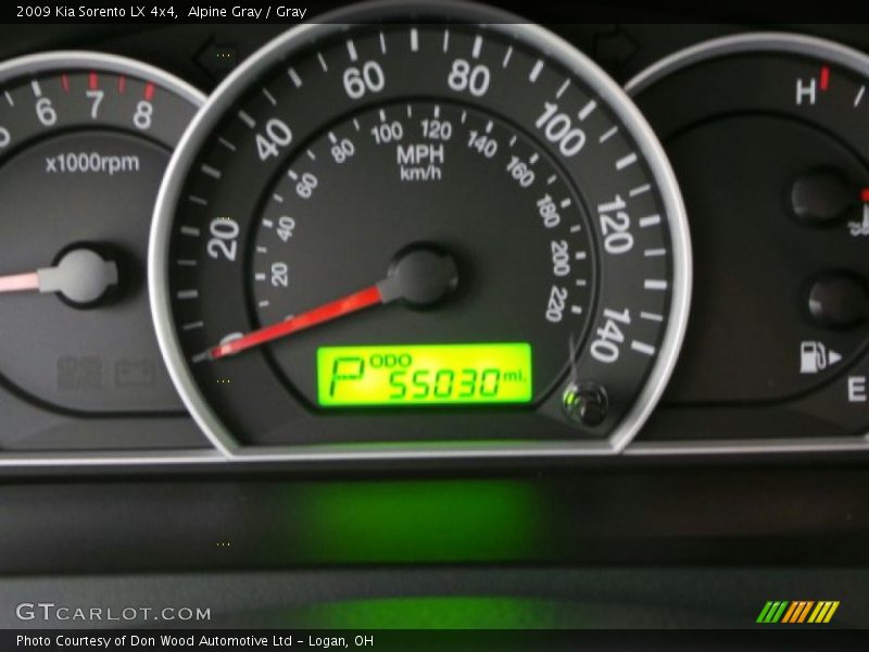 Alpine Gray / Gray 2009 Kia Sorento LX 4x4