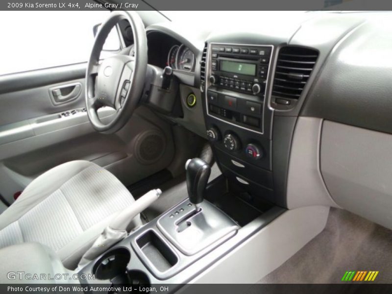Alpine Gray / Gray 2009 Kia Sorento LX 4x4