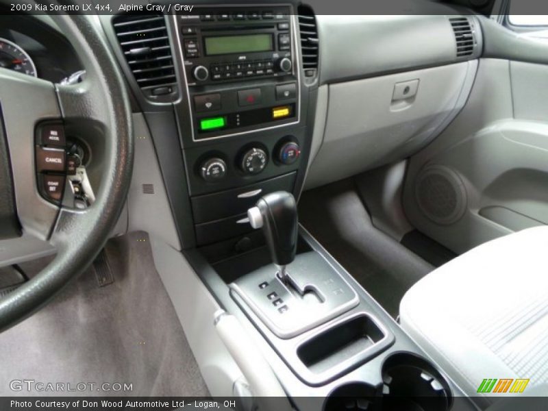 Alpine Gray / Gray 2009 Kia Sorento LX 4x4