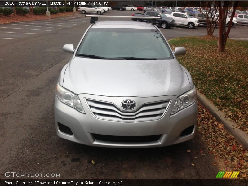 Classic Silver Metallic / Ash Gray 2010 Toyota Camry LE
