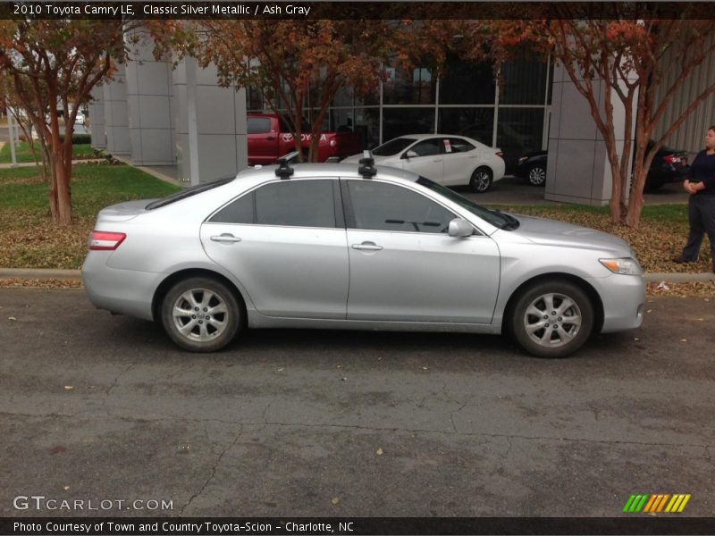 Classic Silver Metallic / Ash Gray 2010 Toyota Camry LE