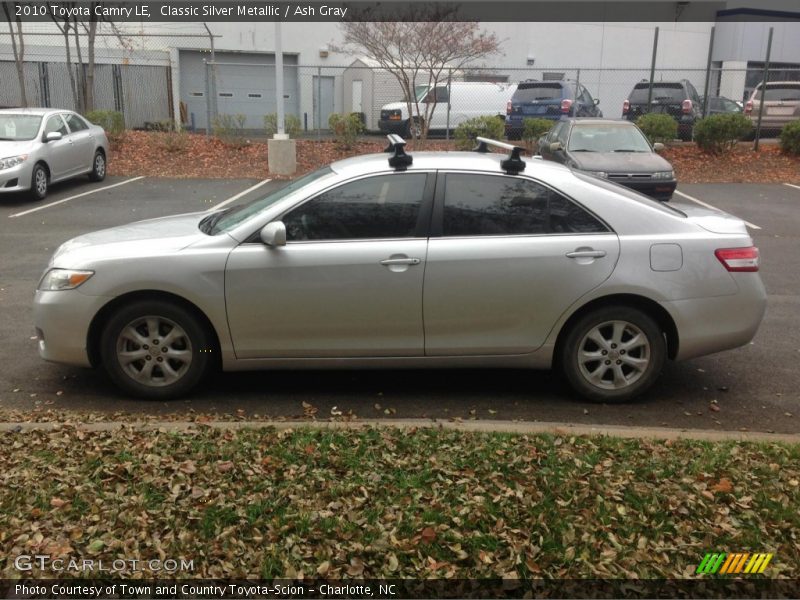 Classic Silver Metallic / Ash Gray 2010 Toyota Camry LE