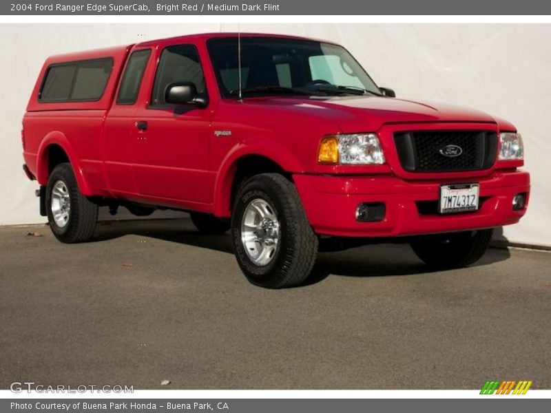 Bright Red / Medium Dark Flint 2004 Ford Ranger Edge SuperCab