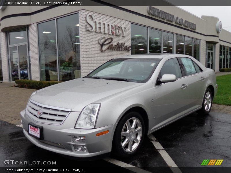 Light Platinum / Ebony 2006 Cadillac STS V8