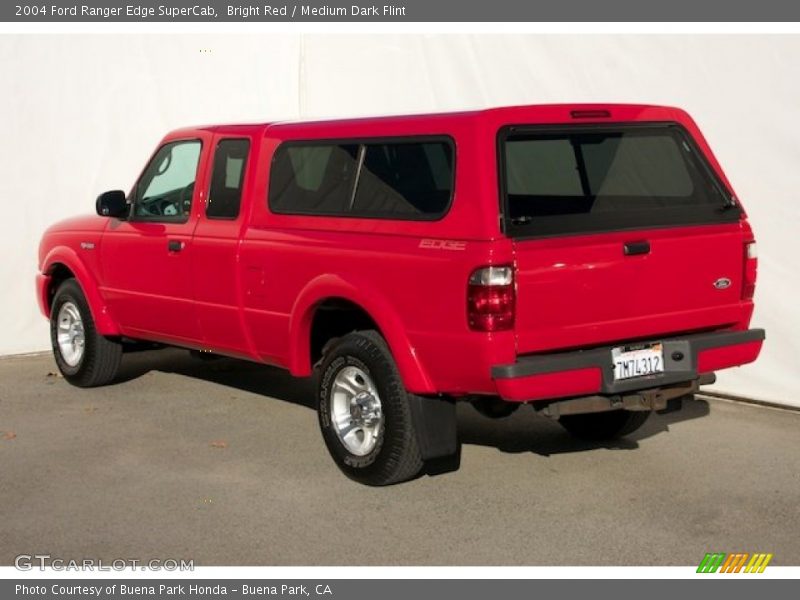 Bright Red / Medium Dark Flint 2004 Ford Ranger Edge SuperCab