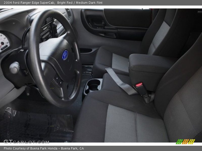 Bright Red / Medium Dark Flint 2004 Ford Ranger Edge SuperCab