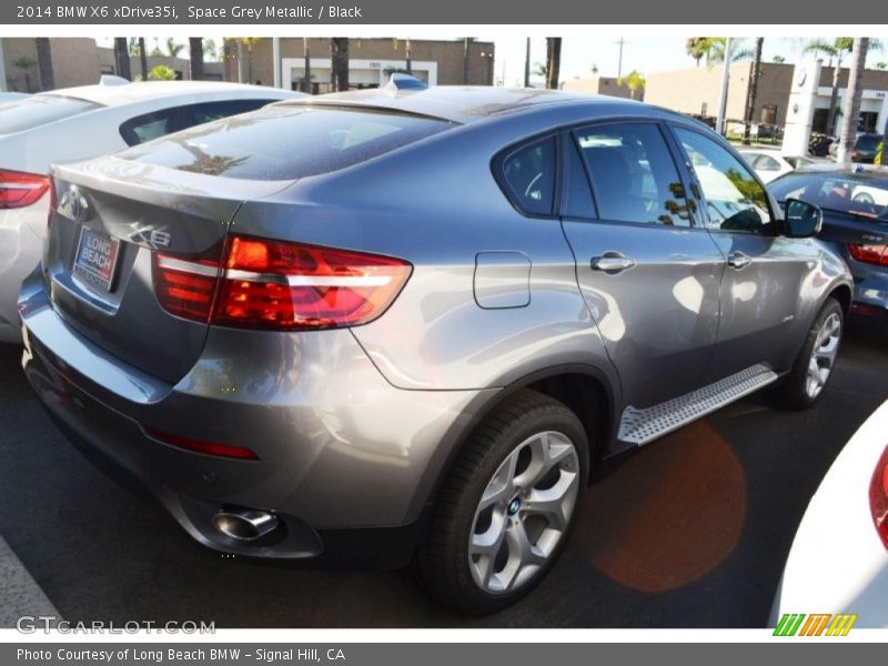 Space Grey Metallic / Black 2014 BMW X6 xDrive35i