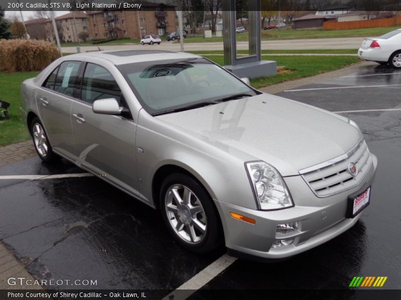 Light Platinum / Ebony 2006 Cadillac STS V8