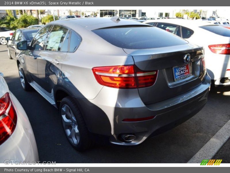 Space Grey Metallic / Black 2014 BMW X6 xDrive35i