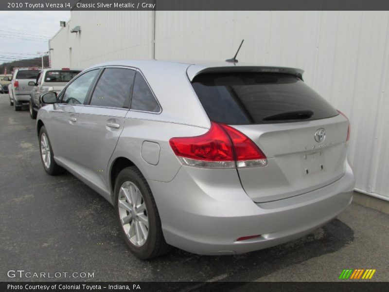 Classic Silver Metallic / Gray 2010 Toyota Venza I4