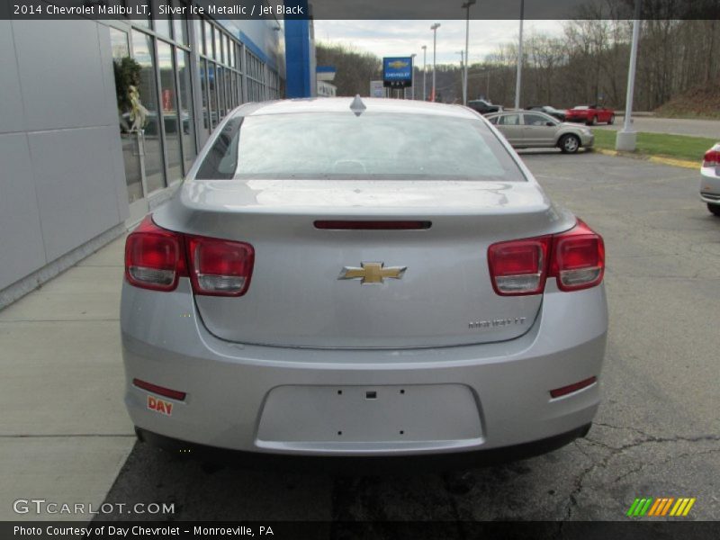 Silver Ice Metallic / Jet Black 2014 Chevrolet Malibu LT